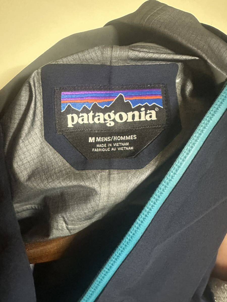 定価7.5万+税 極美品 PATAGONIA パタゴニア スーパーアルパインジャケット サイズM ネイビー GORE-TEX ゴアテックス 2016年 アウトドア_画像5