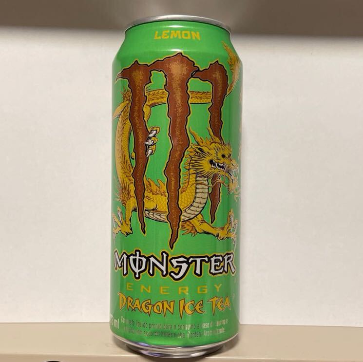 MONSTER ENERGY DRAGON ICE TEA LEMON［海外モンスター］モンスターエナジードラゴンアイスティーレモン_画像1