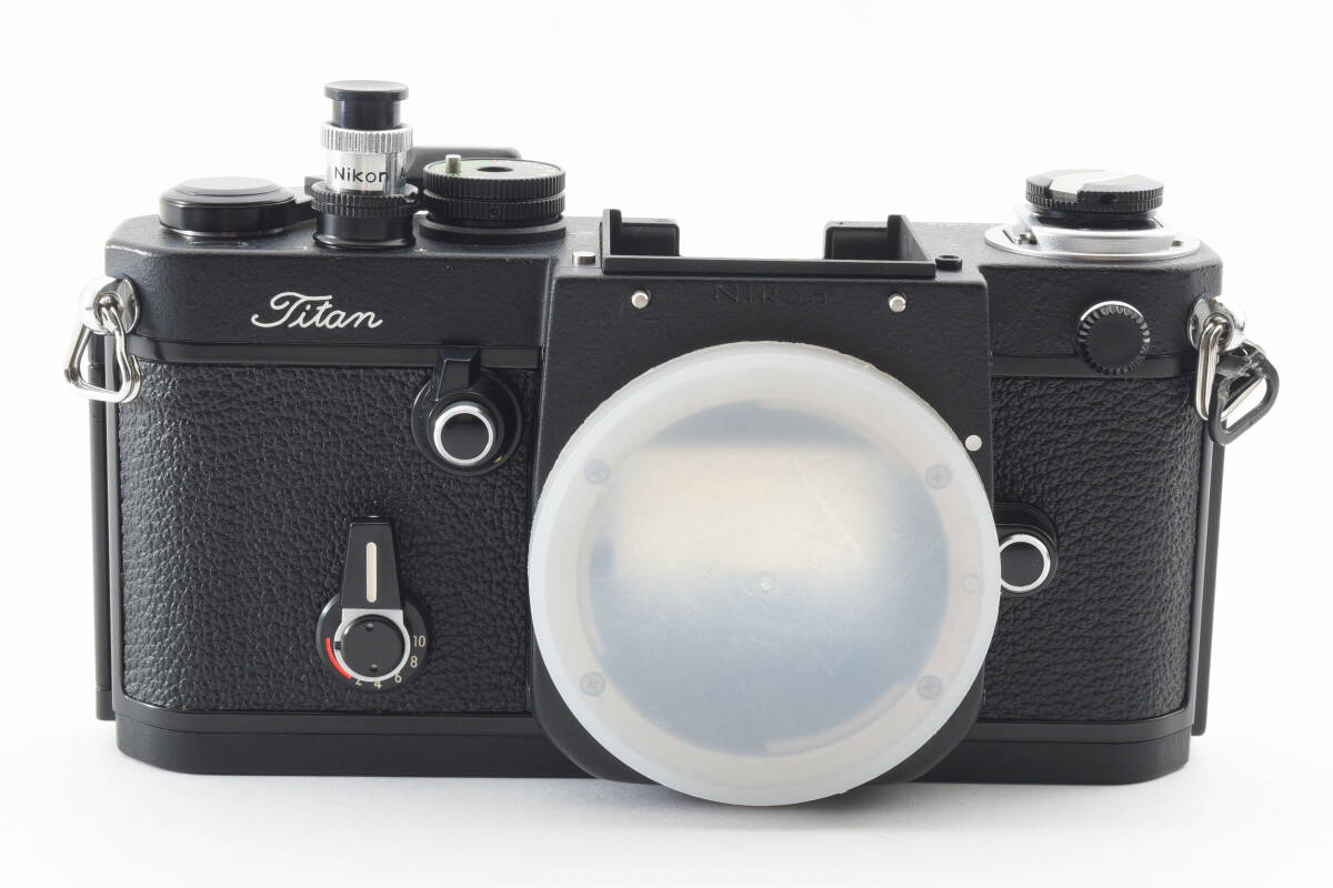 【NIB-08】Nikon F2 Titan ニコン チタン ネーム入り ボディ フィルムカメラ SLR ブラック