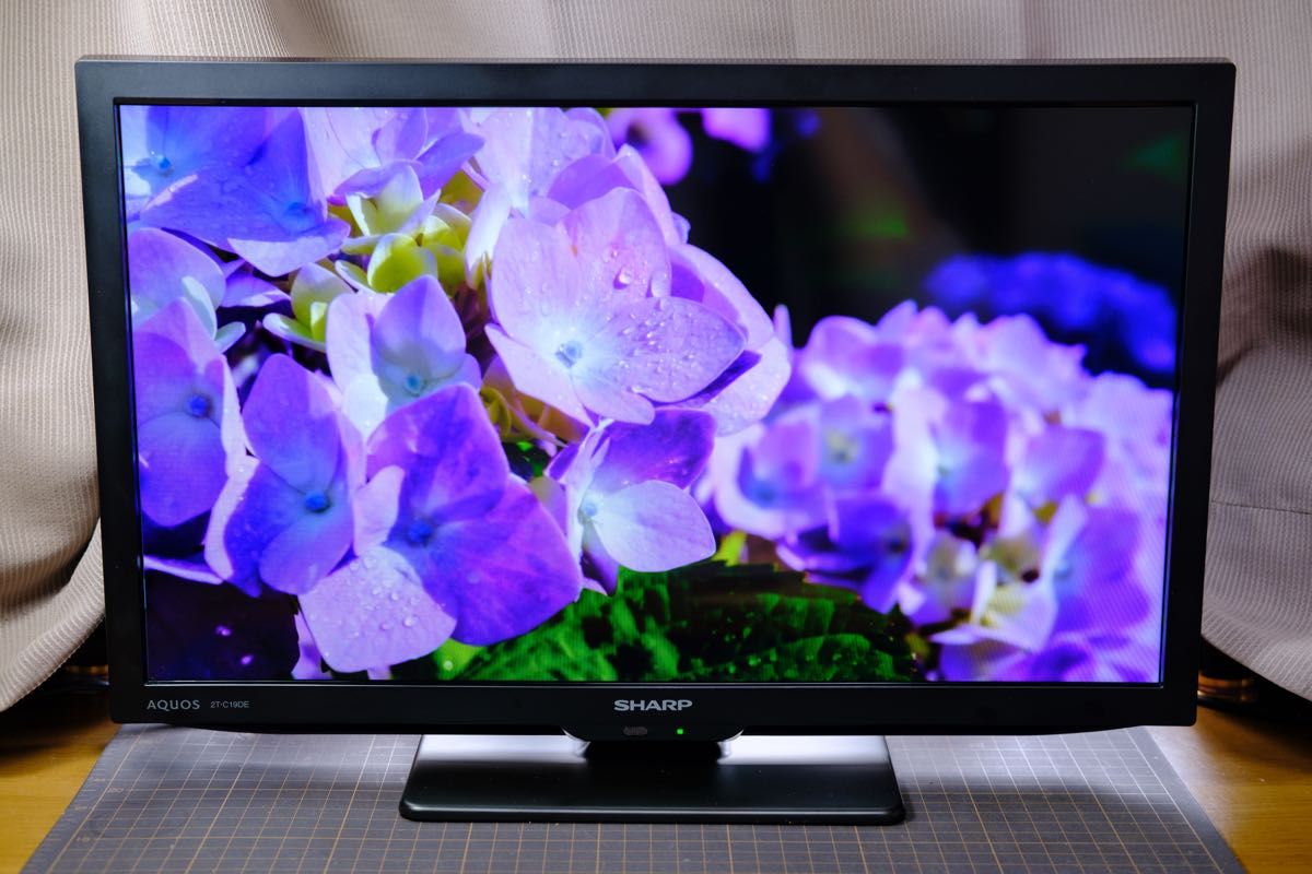 【使用期間1週間】SHARP AQUOS 19インチ 2024年製 2T-C19DE 液晶テレビ シャープ アクオス 19V型