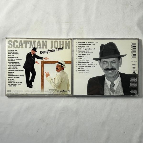 音楽CD SCATMAN JOHN スキャットマン・ジョン  EVERYBODY JAM! Scatman's World (管理番号：EGE3248)の画像2