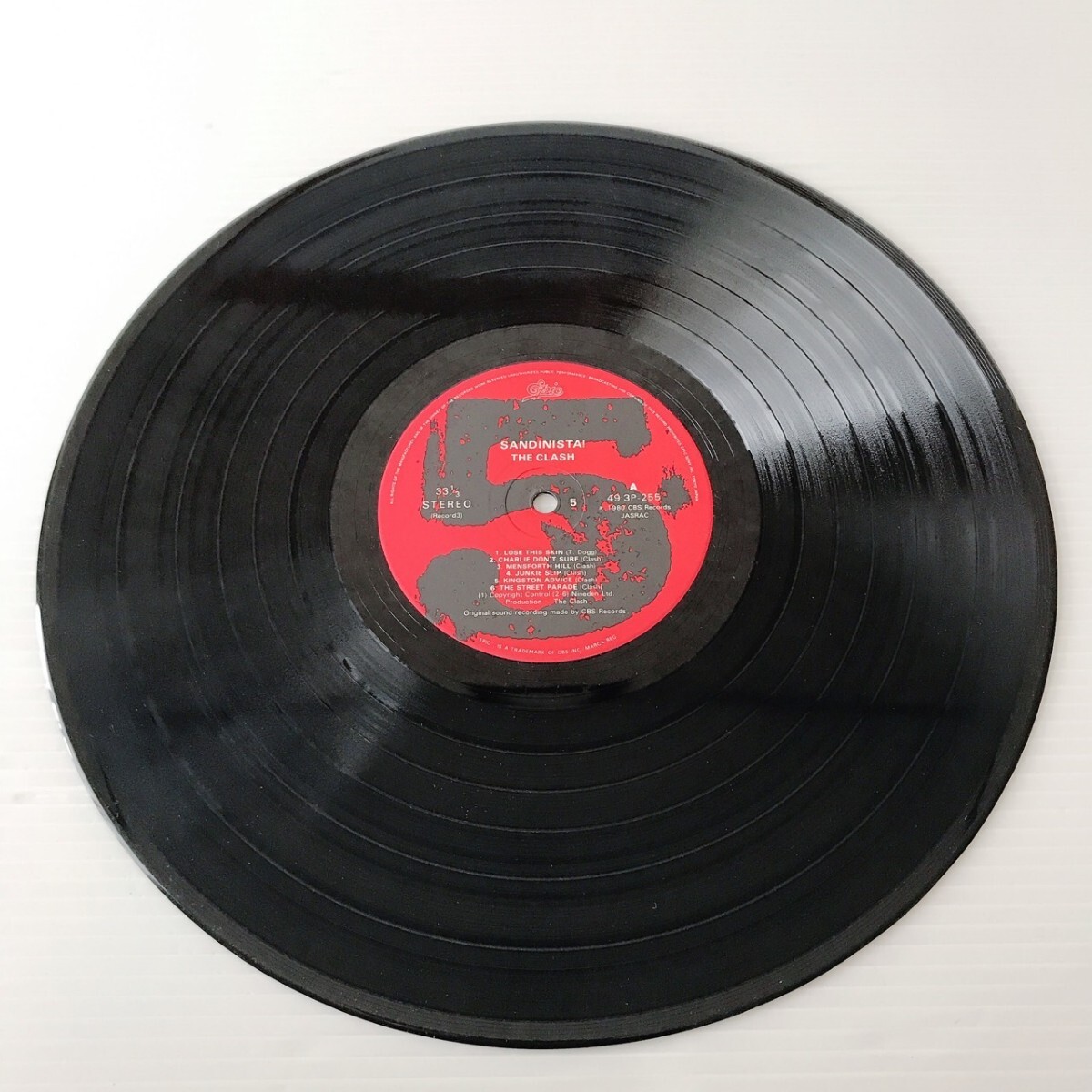 レコード LP SANDINISTA THE CLASH サンディニスタ クラッシュ 3枚組 洋楽 ロック ポップス_画像8
