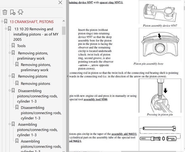 ポルシェ 911 997 ワークショップマニュアル Ver1 ( 整備書 ) 配線図 ボディー修理 その他 内容充実！ 修理書の画像3