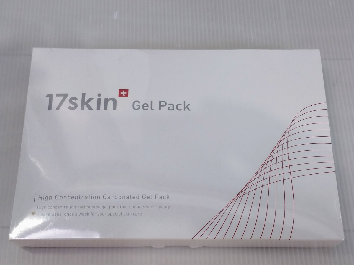 「送料無料」○ 17skin（イチナナスキン ）Gel Pack 高濃度炭酸パック ジャパンコスメ 新品未開封品_画像5