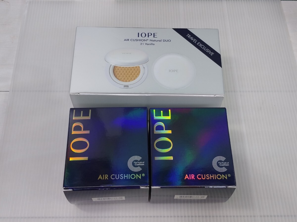 「送料無料」○ IOPE アイオペ AIR CUSHION DUO クッション ファンデーション 30g×2個 未使用保管品_画像6