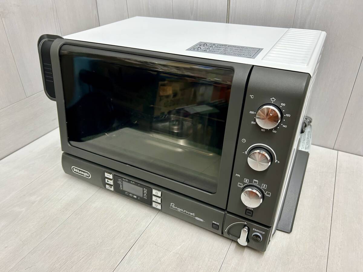 送料無料 ★ 美品 ! DeLonghi デロンギ コンベクションオーブン EOB2071J-5W パン ベーカリー グルメ ピザ ケーキ 解凍 調理機能6種類