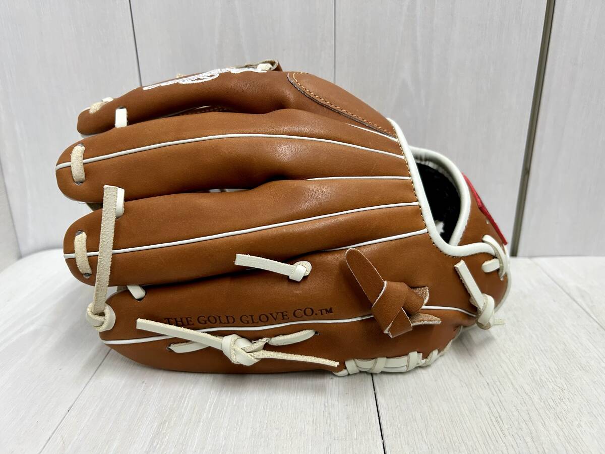 送料無料 ★ Rawlings ローリングス プレミアム プロシリーズ 一般用 右利き 軟式 内野手用 グローブ GR1SPN5219 11.25 11 1/4インチ 野球_画像4