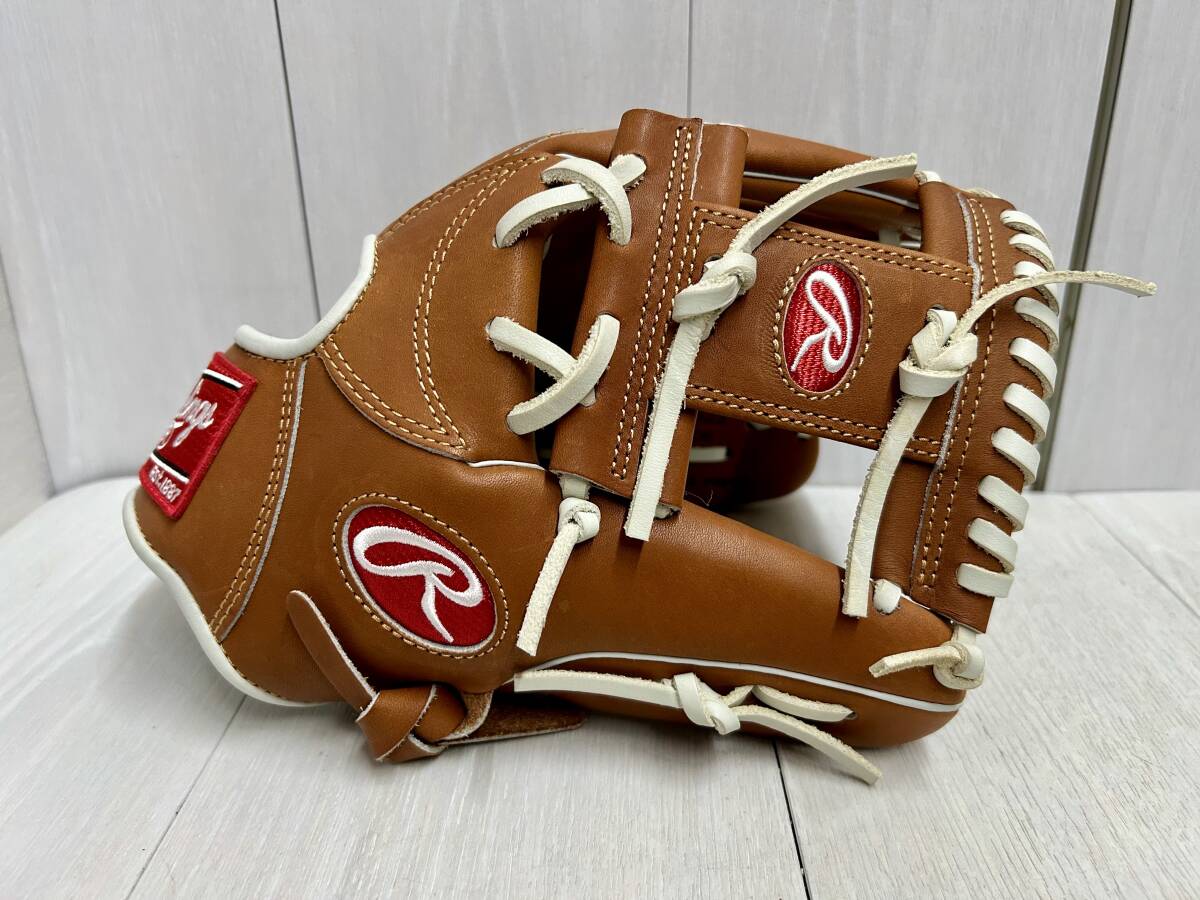 送料無料 ★ Rawlings ローリングス プレミアム プロシリーズ 一般用 右利き 軟式 内野手用 グローブ GR1SPN5219 11.25 11 1/4インチ 野球_画像1