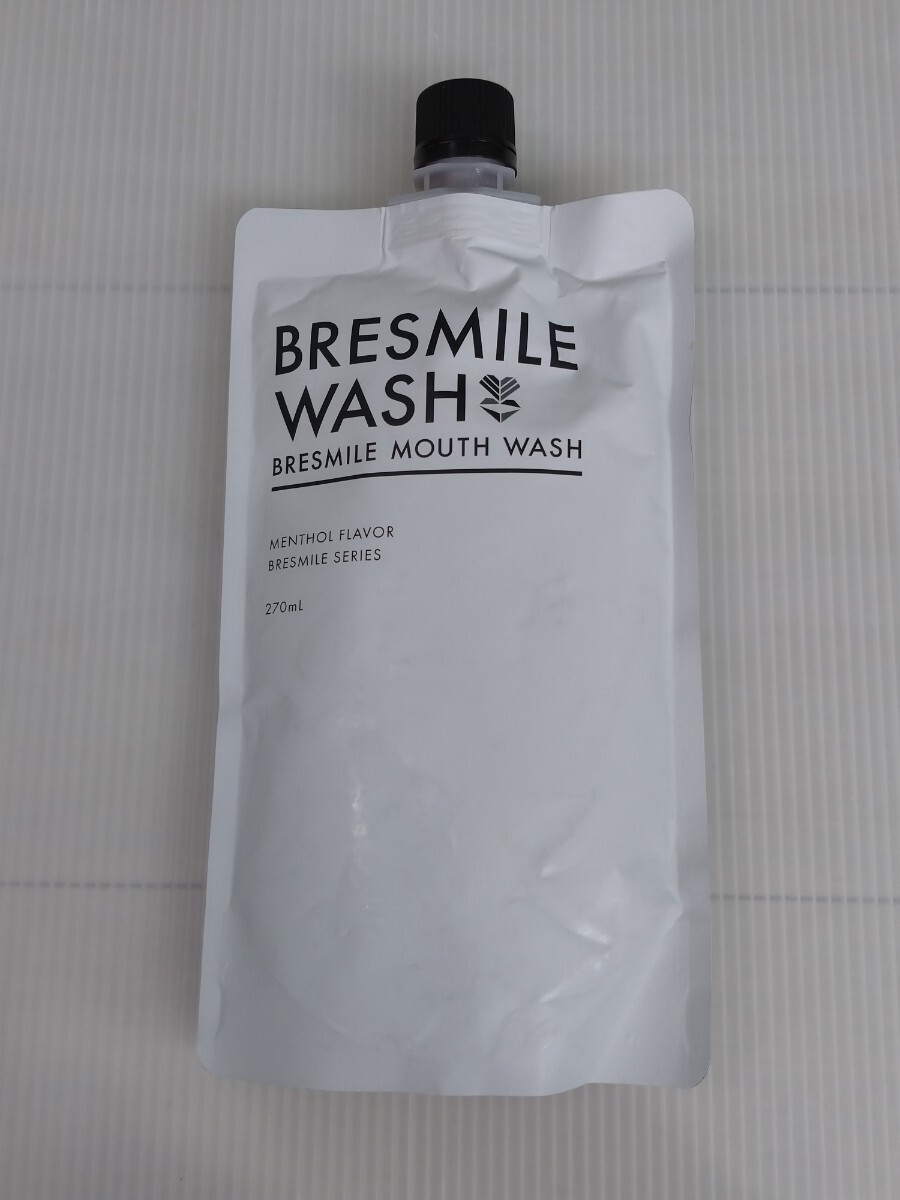 「送料無料」○ ブレスマイルウォッシュ BRESMILEWASH ソーシャルテック 270ml 2袋セット 未使用保管品_画像3