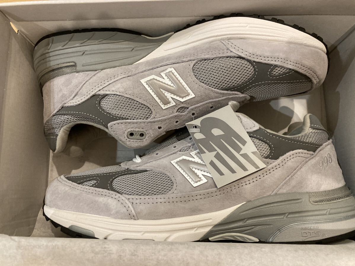 再販　Newbalance ニューバランス　MR993GL　グレー　27センチ　新品未使用品_画像1