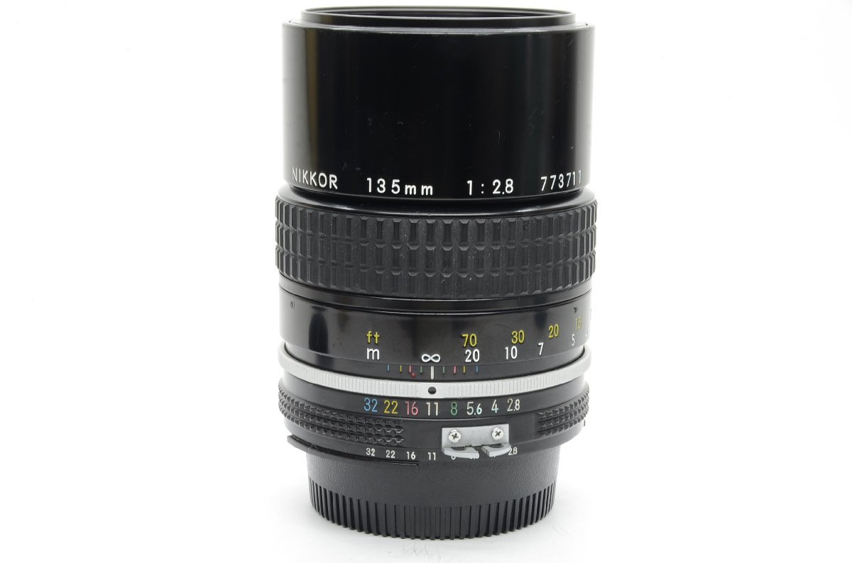 ニコン Nikon Ai 135mm F2.8 マニュアルフォーカス一眼レフ用レンズ_画像2