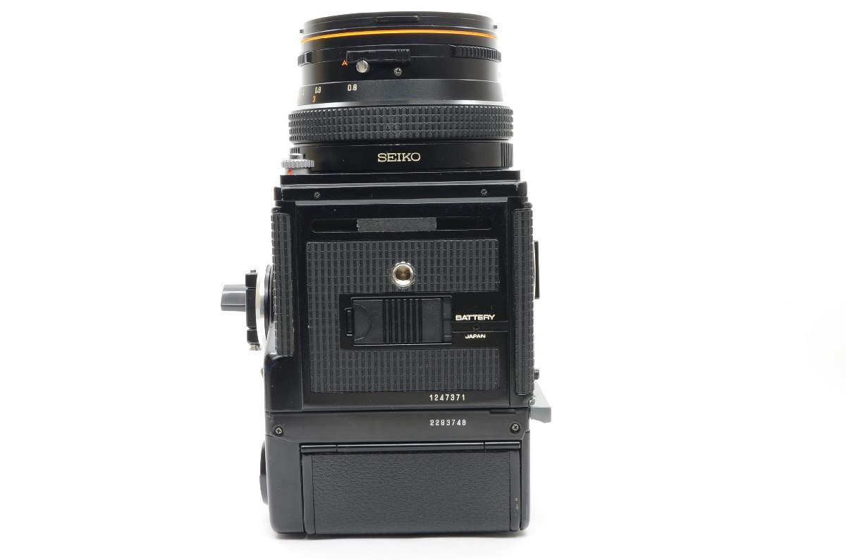 ブロニカ ZENZA BRONICA SQ-A ウエストレベルファインダー 120フィルムバック ゼンザノン S 80mm F2.8 セット_画像5