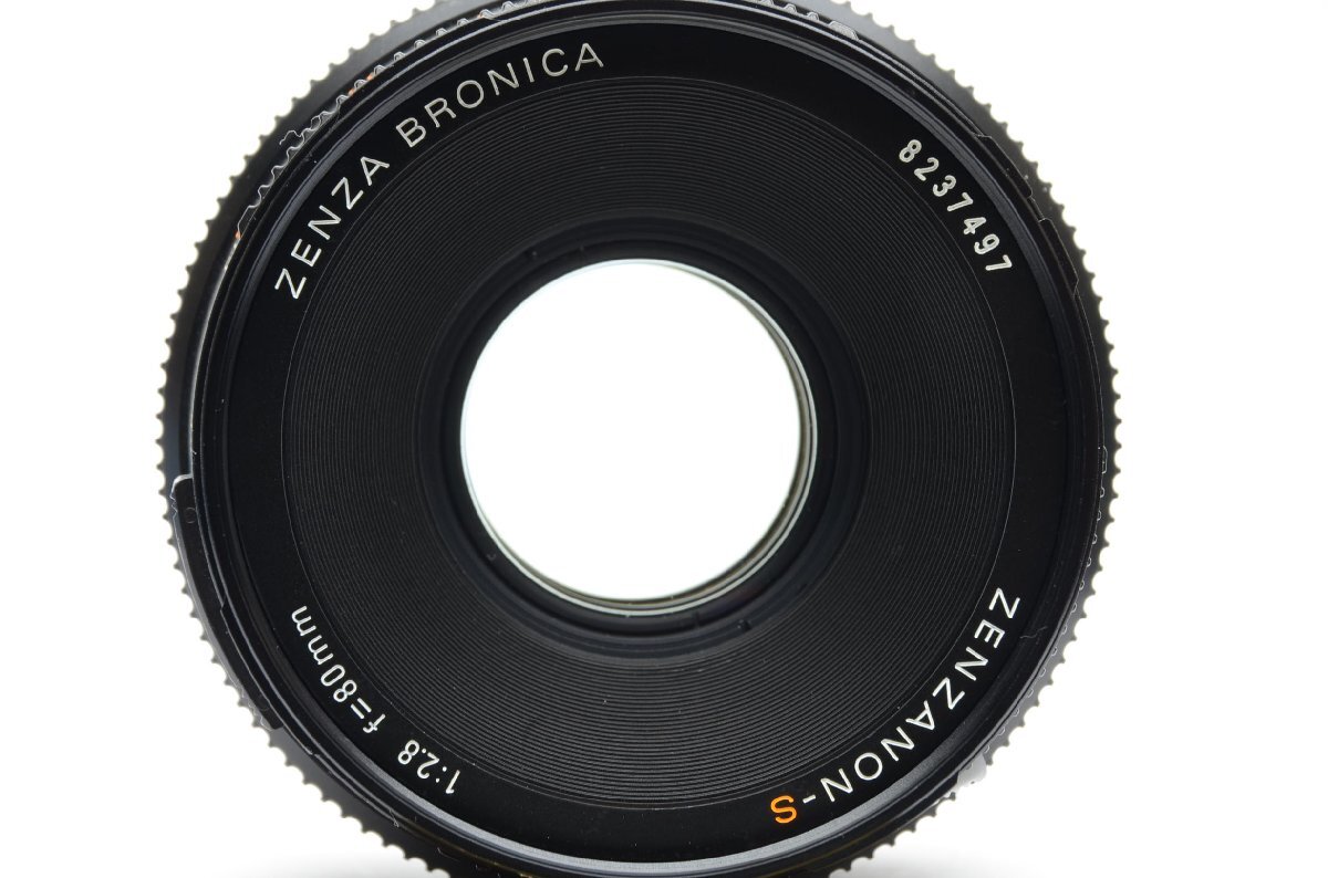 ブロニカ ZENZA BRONICA SQ-A ウエストレベルファインダー 120フィルムバック ゼンザノン S 80mm F2.8 セット_画像9