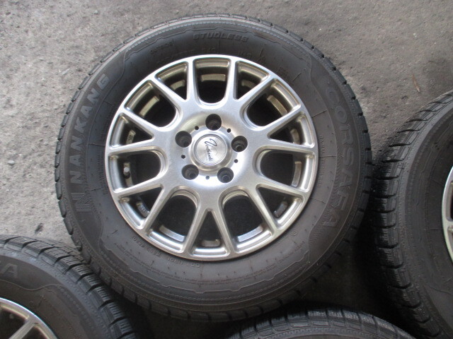 ２０５／６５Ｒ１５　６Ｊ　オフ５０　１１４.３　ホイール付き　ナンカン　引取ＯＫ　ＲＧ１　ステップワゴン　_画像5