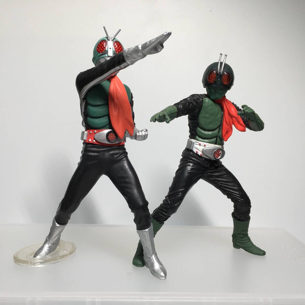 仮面ライダー　仮面ライダー1号　2号　フィギュア4点　旧1号　旧2号　新1号　新2号　アルティメットソリッド　バンダイ_画像10