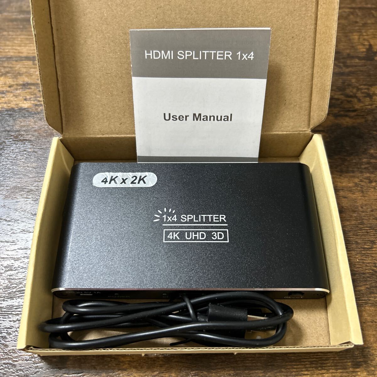 HDMI 分配器 1入力4出力 HDMI スプリッター 自動切替 4Kx2K/1080P解像度 HDMI 分配器 HDTV/Xbox/PS3&PS4/DVDプレーヤーなど多様な機種対応 _画像8