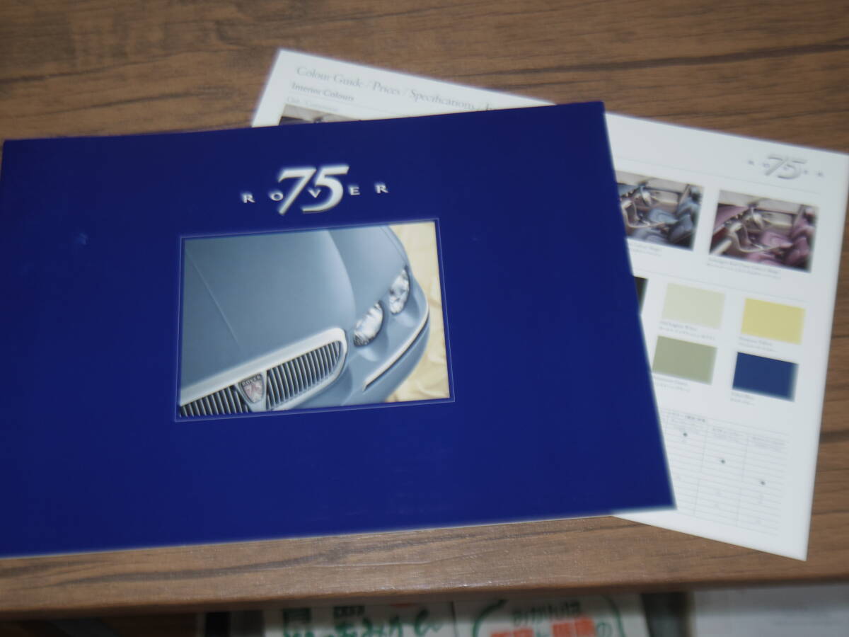  finest quality goods *1999 year * Rover 75 catalog + color chart QQ