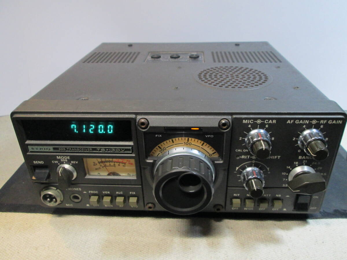 TRIO (SSB,CW) TRANSCEIVER TS-120VHF 10W トリオ トランシーバー_画像5