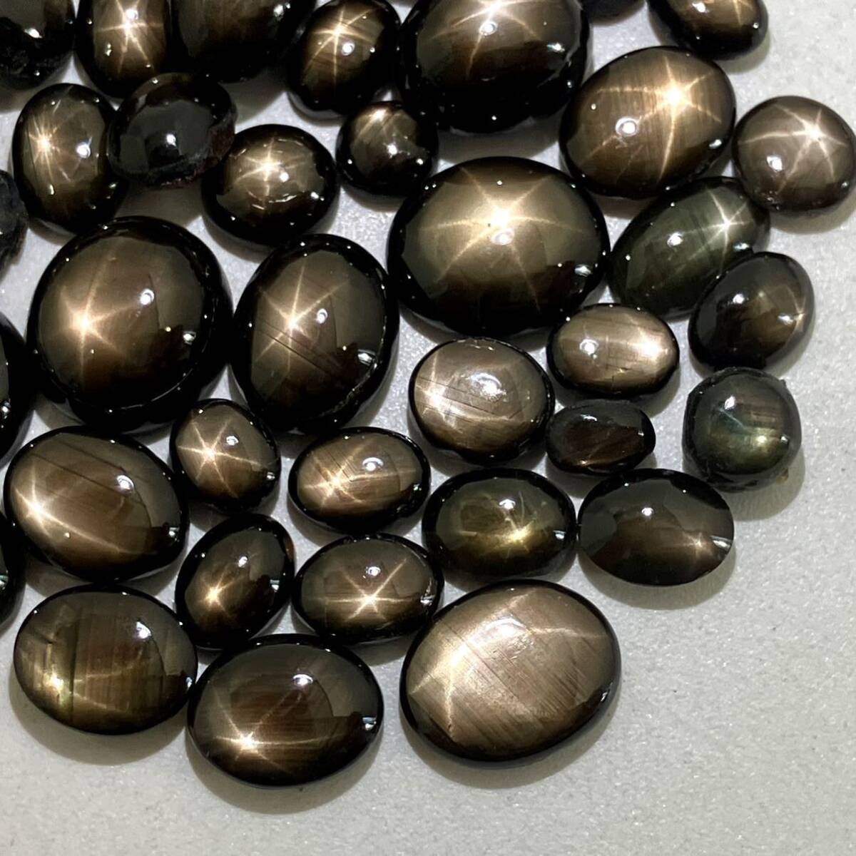 [ black Star sapphire . summarize 100ct]a weight approximately 20.0g loose Black star SAPPHIRE black ko Random jewelry unset jewel gem 