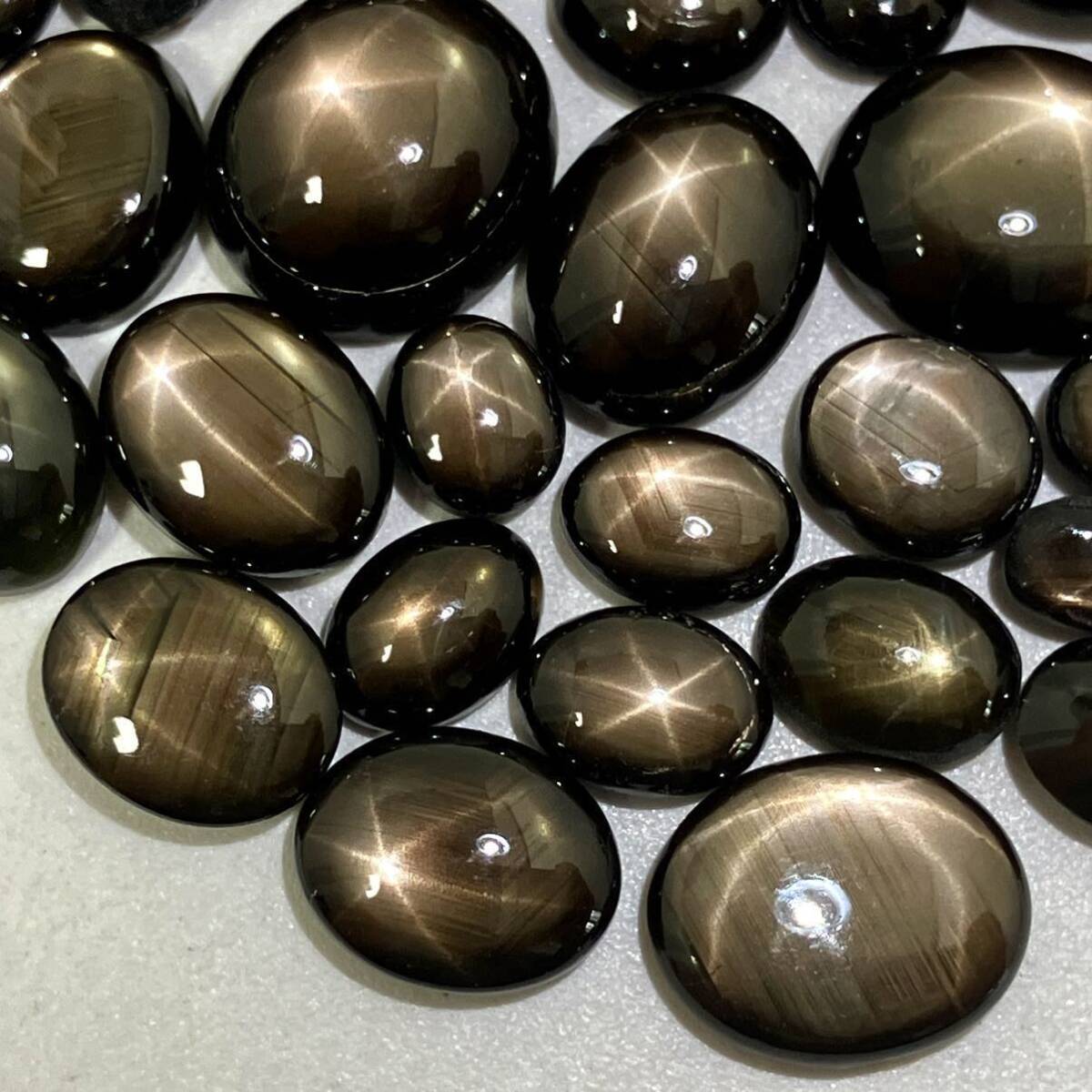 [ black Star sapphire . summarize 100ct]a weight approximately 20.0g loose Black star SAPPHIRE black ko Random jewelry unset jewel gem 