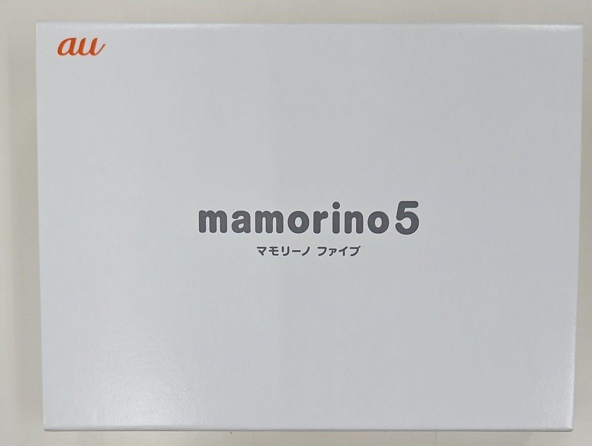 【新品未使用品】au　mamorino5 キッズ携帯