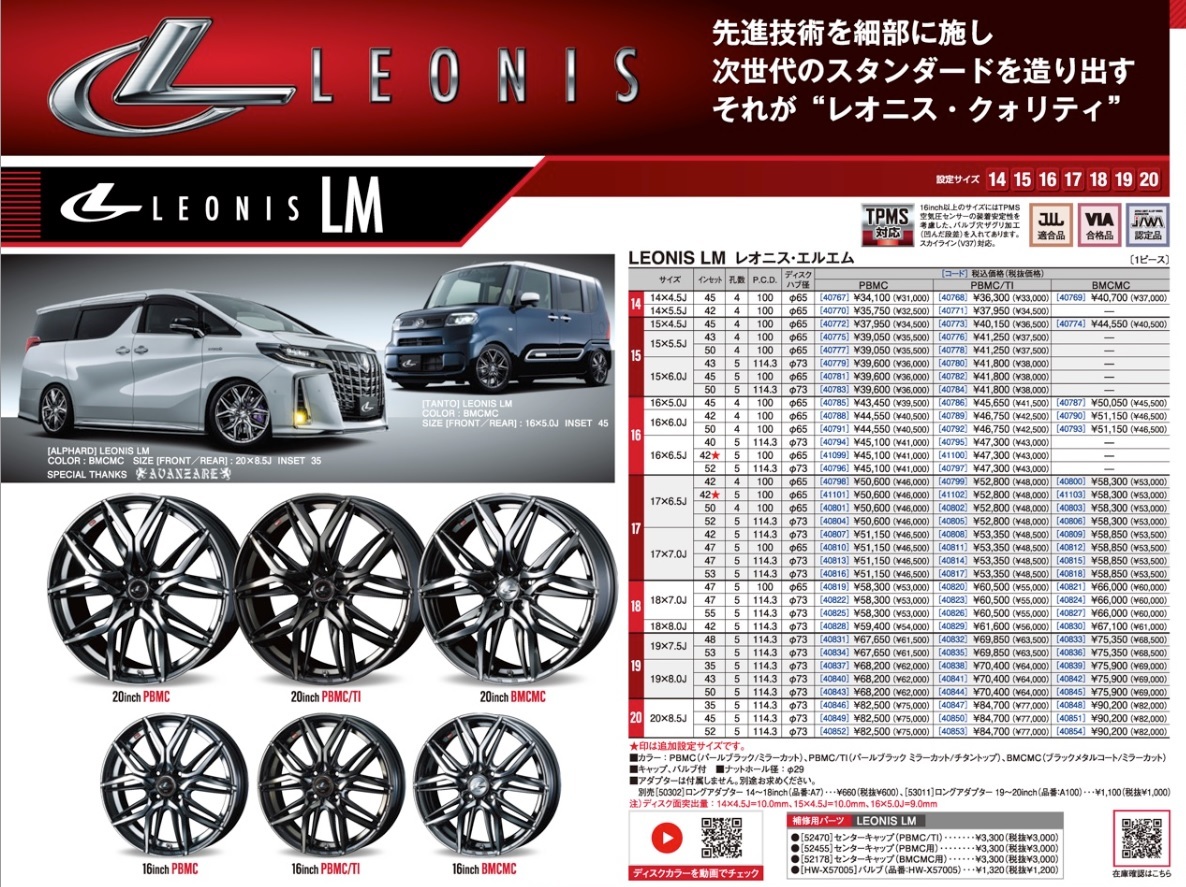 取寄せ品 WEDS レオニスLM PBTI 4.5 ダンロップ EC204 2023年 165/65R14インチ キャストアクティバ ピクシスジョイC デリカミニ 4WD_画像6