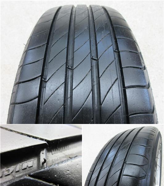 送料無料 4本 ミシュラン プライマシ- 4 195/65R15 タイヤ ホイ-ル セット 夏 20年製 6J +48 5H 100 インプレッサ G4 インプレッサアネシス_画像10