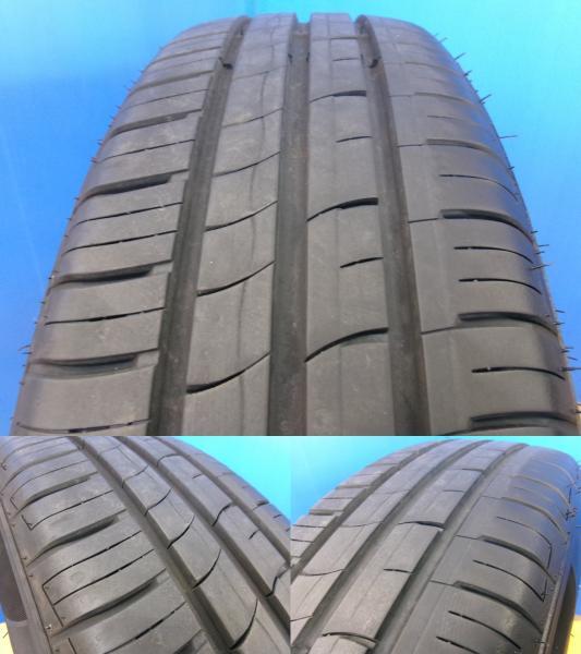 アクア フィールダー フィット ヴェルサンディ PW-S8 5.5J-15+43 100 ブラック ミネルバ ラジアル209 175/65R15 中古4本セット 前橋_画像6