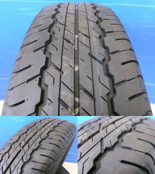 新車外し 中古 夏タイヤ ダンロップ 195/80R15 ジムニーシエラ エスクード サマー ラジアル 195-80-15 195/80/15 住友 岡崎_画像4