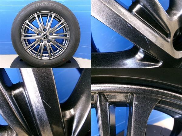 中古アルミ 新品タイヤ ダンロップ エナセーブ RV505 205/60R16 + ウェッズ Fang 16ンチ 6.5J+53 5H114.3 ノア ヴォクシー 岡崎_画像6