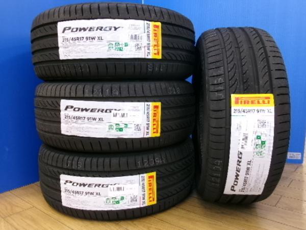 BIGWAY EXPLODE-RBS エクスプラウド 7J-17+45 114.3 BL/BL ピレリ パワジー 215/45R17低燃費タイヤ アクセラ オーリス CR-Z 前橋_画像8