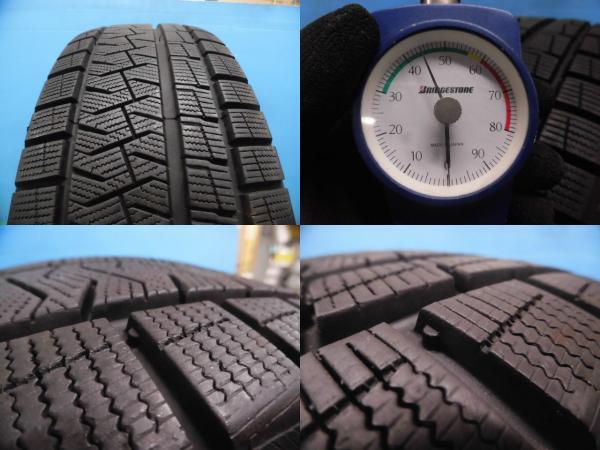 送料無料 4本セット 冬タイヤホイールセット ピレリ アイスアシンメトリコプラス 225/65R17 ハリアー CX-5 エスクード エクストレイル_画像5