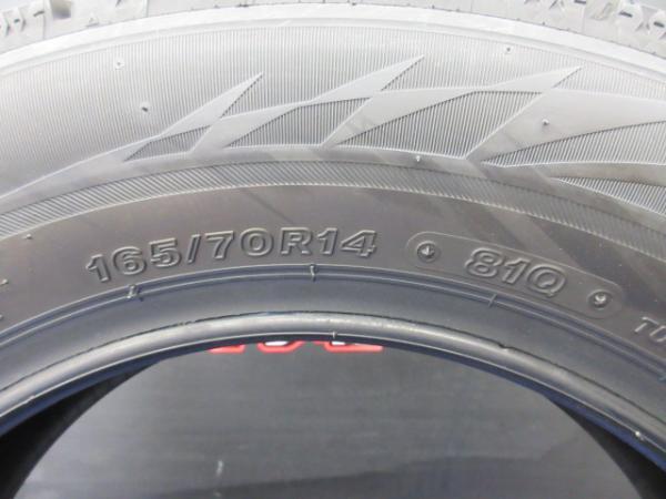 165/70R14 ブリヂストン BLIZZAK ブリザック VRX2 ４本セット 新品 スタッドレスタイヤ 冬用 高萩 アクア NHP10 スペイド NSP140 パッソ K_画像4