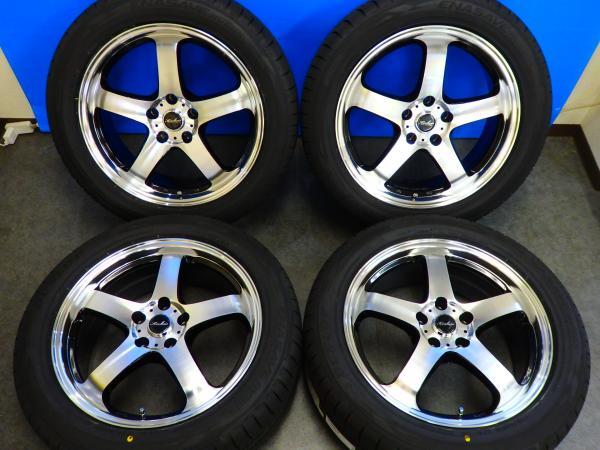 【2024年製】新品 DUNLOP ENASAVE RV505【235/50R18 97W】超美品 ブラポリホイール アルファード ヴェルファイア エルグランド 国産の画像1