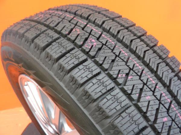 ヴォクシー エスクァイア 冬タイヤ 新品 ブリヂストン ブリザック VRX2 195/65R15 2022年製 中古 トヨタ ノア純正 15インチ 4本セット_画像9