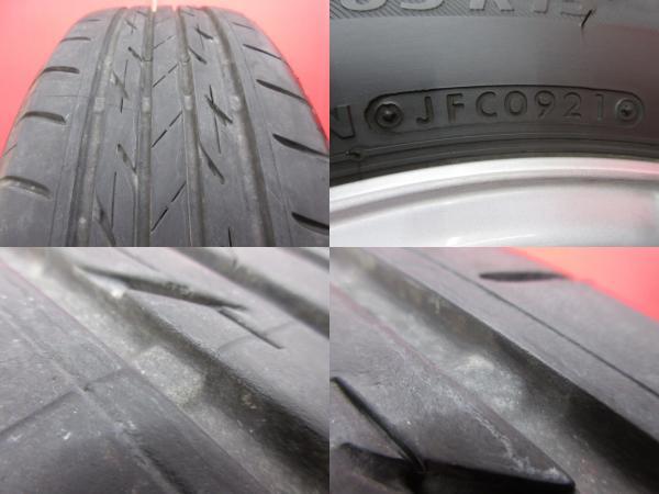 CRIMSON TeamSparco 15x6J+50 5H-114.3 中古4本＆BS NEXTRY 195/65R15 20年製造 中古4本SET 70～80系 ノア ヴォクシー エスクァイア 鴻巣_画像7