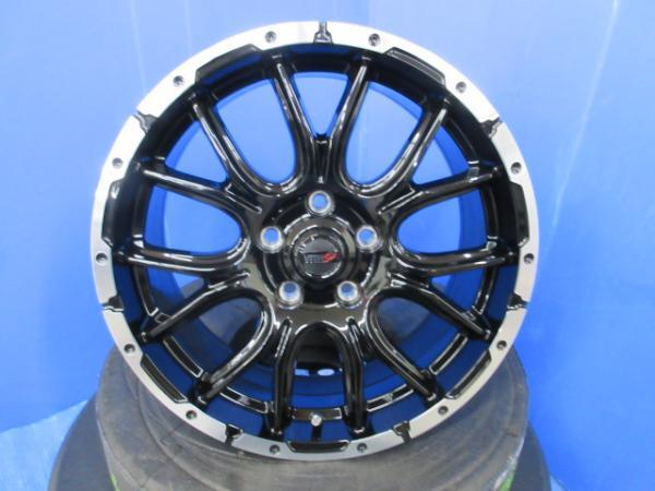 日産 ジューク マツダ CX-3 4本 新品 M7 黒 17インチ5H 5穴 PCD 114.3 トーヨー 215/55R17 低燃費 夏用 夏タイヤアルミホイールセット_画像4