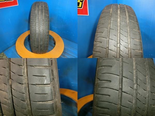 送料無料 中古 ダンロップ エナセーブ EC204 155/65R14 75S 1本 タント ウェイク ワゴンR アルト スペーシア ステラ N-BOX N-ONE_画像3