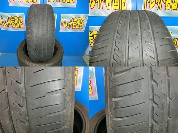 送料無料 中古 ブリヂストン セイバーリング SL201 215/50R17 95V 4本 イプサム ウィッシュ インサイト プリウスα エクシーガ_画像4