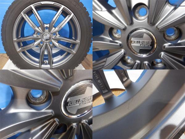 【中古スタッドレス4本】ミニ専用 アルミ 16x6.5J+54 5H112 + ダンロップ ウインターマックス WM02 195/55R16 ミニコンバーチブル_画像5