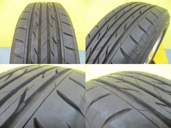 中古 4本 8分山 フリード GB3 GB4 純正 + ブリヂストン ネクストリー 185/65R15 88S 夏タイヤ 純正戻し 車検 GP3 スパイク HONDA 足利の画像9