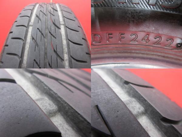 VENES FS01 15x5.5J+42 4H-100 新品4本＆BS NEXTRY 175/65R15 中古4本セット アクア スペイド ポルテ Z12型 キューブ スイフト 等に 鴻巣_画像7