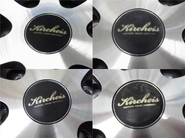 【中古】社外メーカー Ｋｉｒｃｈｅｉｓ アルミホイール 6.5J-17 +38 139.7 6H ブラックポリッシュ_画像8