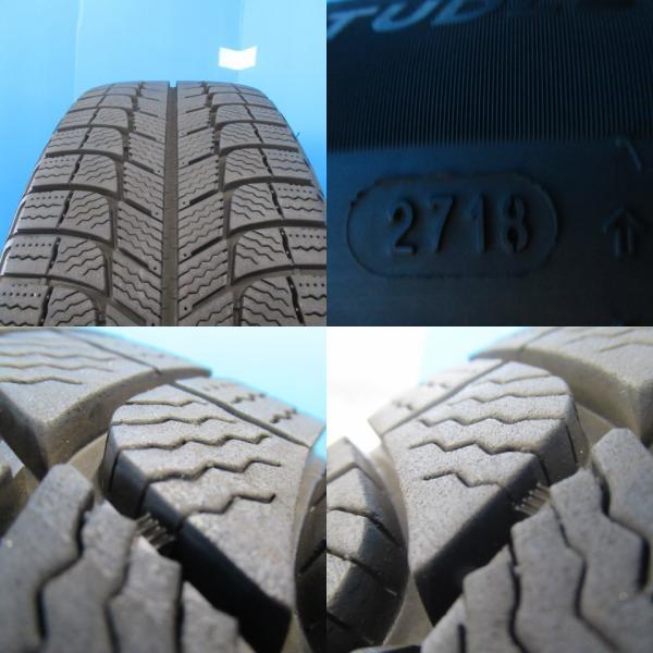 【送料無料】スタッドレス 中古 ミシュラン MICHELIN X-ICE3+ 【215/60R17 96T】美品ホイールセット C-HR エスティマ エルグランドに！_画像9