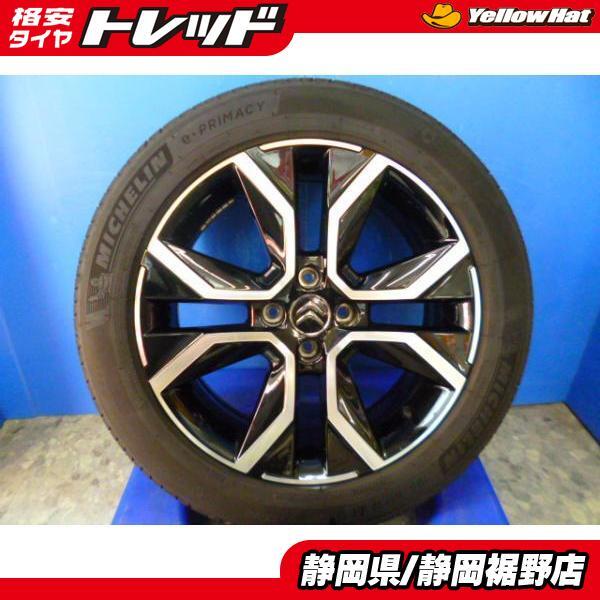 中古【シトロエン】C4純正18インチ ミシュラン eプライマシー 195/60R18 タイヤホイール4本セット 静岡裾野_画像1