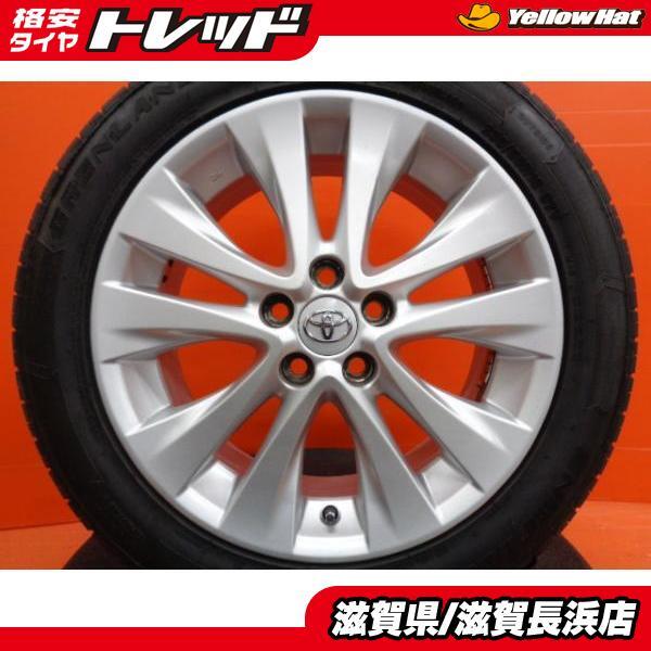 ヴェルファイア 中古 トヨタ 20系 アルファード純正 18インチ GL ENRI U08 235/50R18 2021年製 4本セット 夏タイヤ