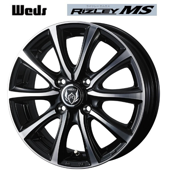 取寄せ品 WEDS ライツレーMS 4.0B+42 ヨコハマ SUPER VAN Y356 2023年 145R12 6PR 145/80R12 LT 80/78N ハイゼットカーゴ ハイゼット_画像4