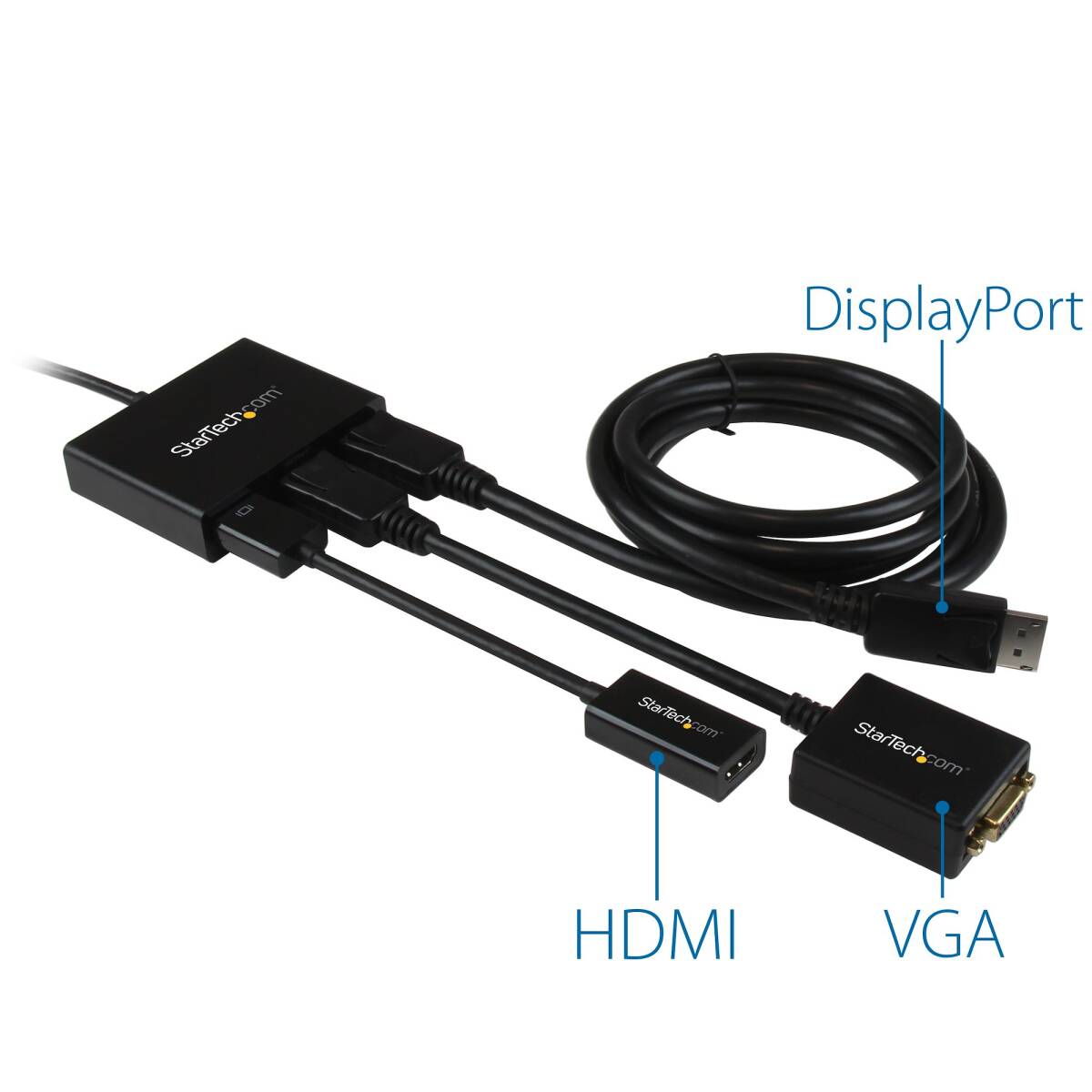 StarTech.com 3ポートMSTハブ DisplayPort ディスプレイポート　MSTハブ DisplayPort - 3x