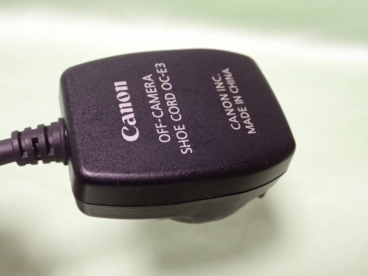 Canon キャノン オフカメラシューコード OC-E3_画像4