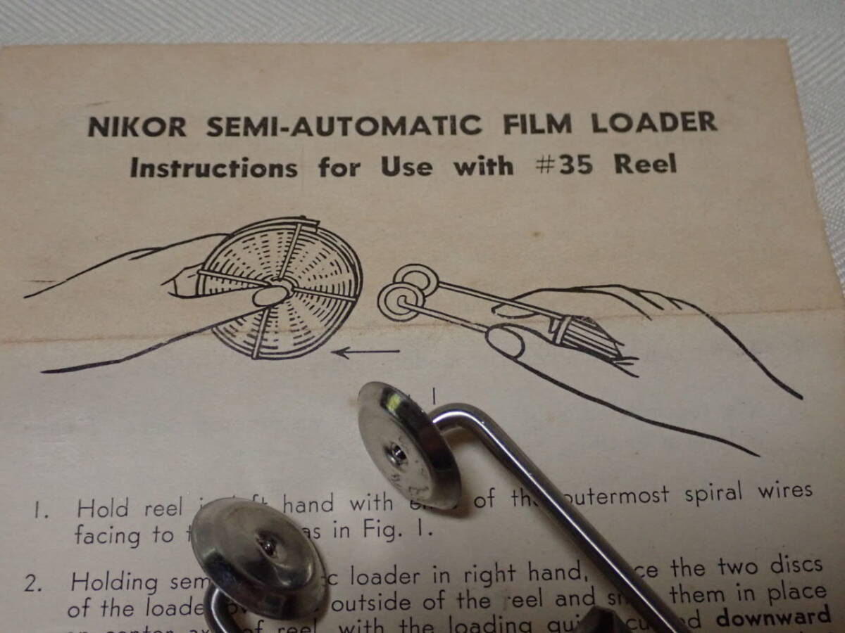 ナイコール NIKOR 半自動ロールフィルムローダー 35mm フィルム リール用の画像2